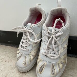 White and Cream Sneakers